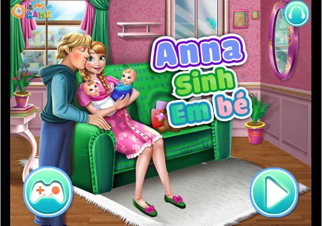 Trò chơi Anna sinh em bé